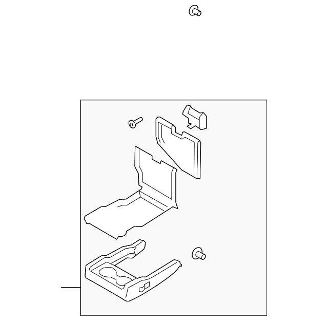Armrest Assembly - Mazda (td13882b034)