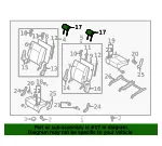 Headrest - Mazda (td1388340a02) - view 4