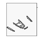 Console Panel - Mazda (td2m64430a02) - view 3