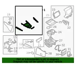Console Panel - Mazda (td2m64430a02) - view 4