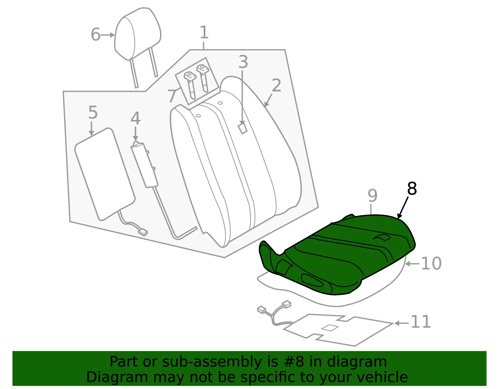 Cushion Cover - Mazda (te698811102) - view 2