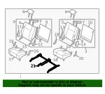 Seat Frame Bracket - Mazda (te6988da0) - view 4