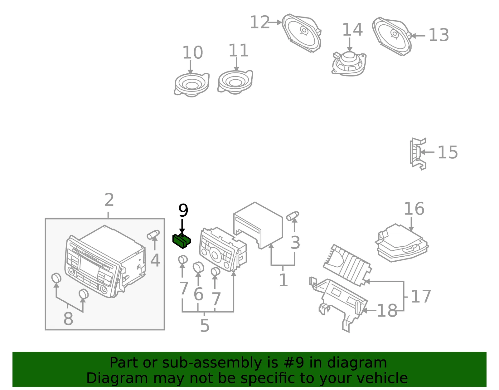 Instrument Panel Cover - Mazda (te9166bg4) - view 2