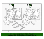 Headrest - Mazda (tk238834034) - view 4
