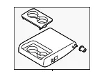 Armrest Assembly - Mazda (tk24882b024) - view 3