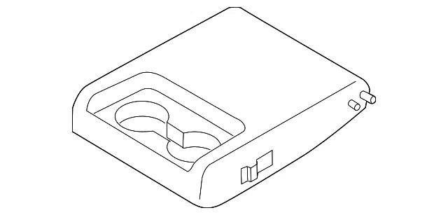 Armrest Base - Mazda (tk24882b102)