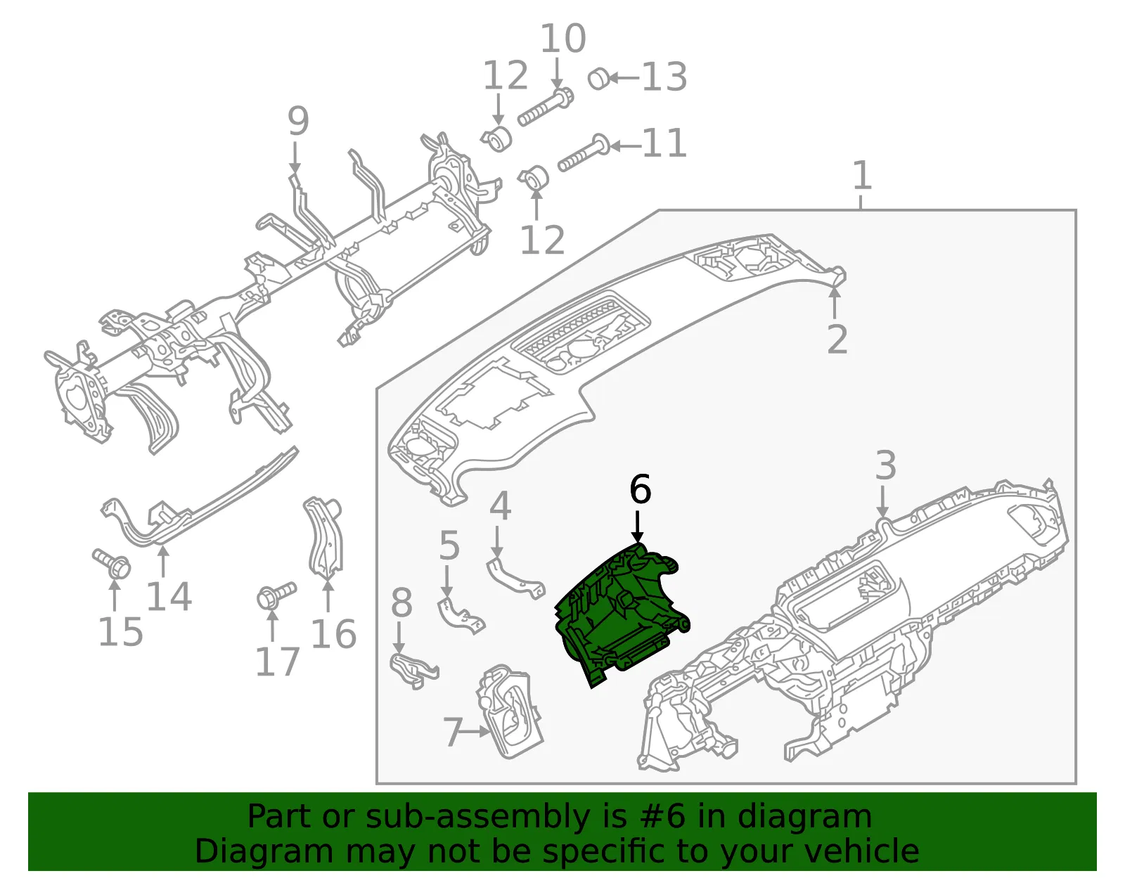 Storage Compartment - Mazda (tk4855241b) - view 2
