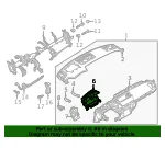 Storage Compartment - Mazda (tk4855241b) - view 4
