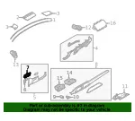Instrument Panel Bezel - Mazda (tk4855321a3a) - view 4