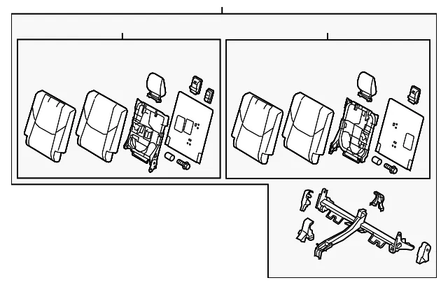 Seat Back Assembly - Mazda (tk485730xd2a)