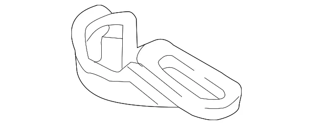 Instrument Panel Air Duct - Mazda (tk4860192)