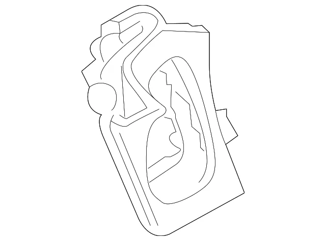 Instrument Panel Side Cover - Mazda (tk486040002)