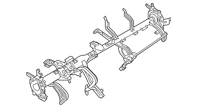 Instrument Panel Reinforcement - Mazda (tk4860420b)