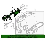 Instrument Panel Reinforcement - Mazda (tk4860420b) - view 4