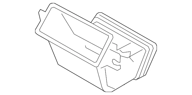 Instrument Panel Air Duct - Mazda (tk4861814)