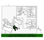 Console Bracket - Mazda (tk486442x) - view 4