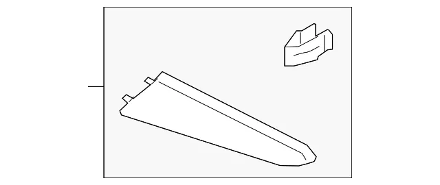 Console Trim Panel - Mazda (tk486448xb02)
