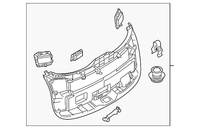 Lift-Gate Trim - Mazda (tk4868960f02)