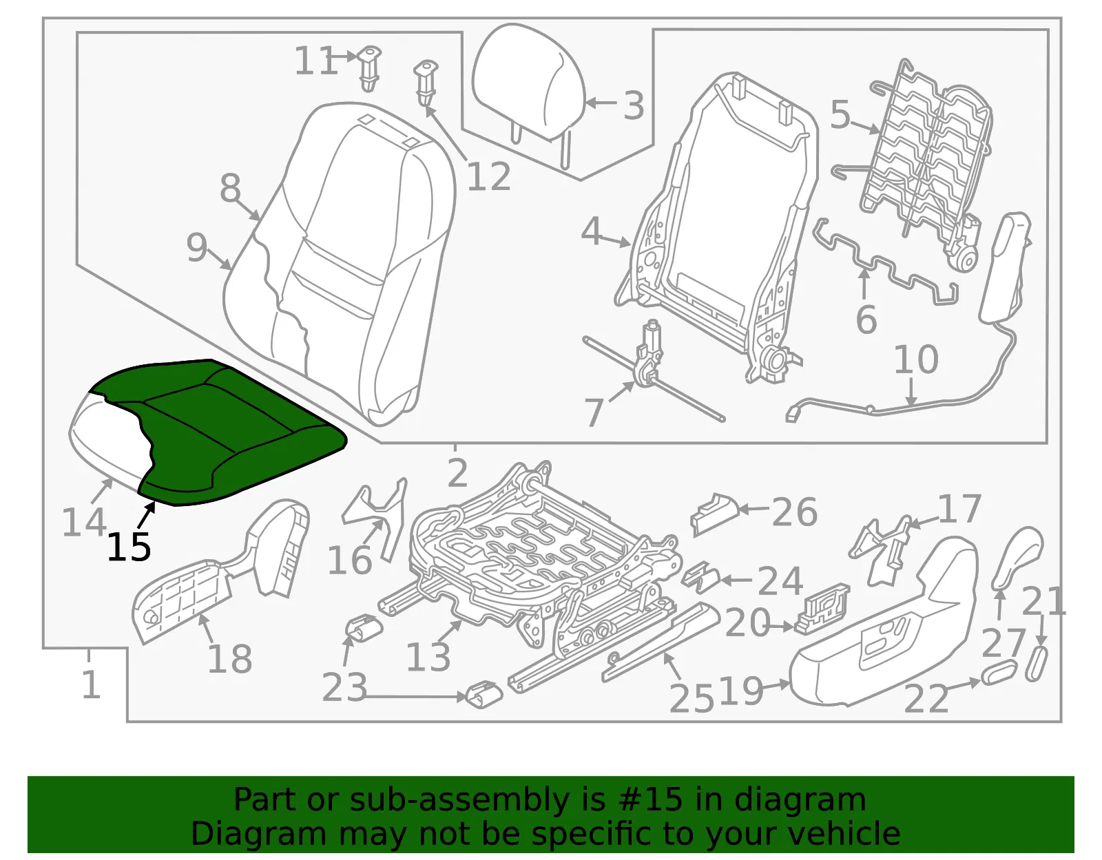Cushion Cover - Mazda (tk48881612a) - view 2