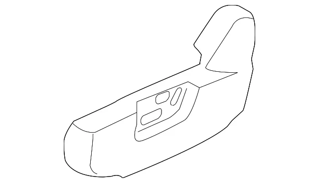 Seat Trim Panel - Mazda (tk48881hx2a)