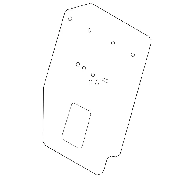 Seat Back Panel - Mazda (tk48882e0)