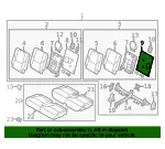 Seat Back Panel - Mazda (tk48883p8) - view 4