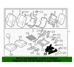 Seat Track - Mazda (tk4888b00a) - view 4