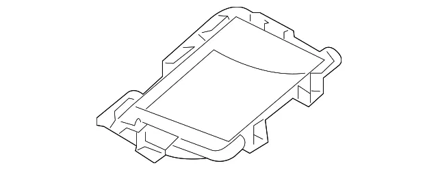 Instrument Panel Bezel - Mazda (tk5255225a)