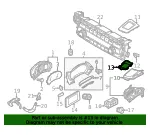 Instrument Panel Bezel - Mazda (tk5255225a) - view 4