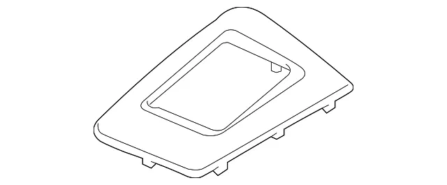 Instrument Panel Bezel - Mazda (tk5255423a02)