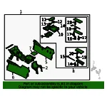 Console Assembly - Mazda (tk5264420k05) - view 4