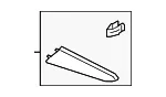 Console Trim Panel - Mazda (tk526447xd06) - view 3
