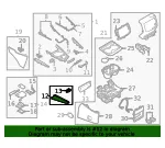 Console Trim Panel - Mazda (tk526448xc05) - view 4