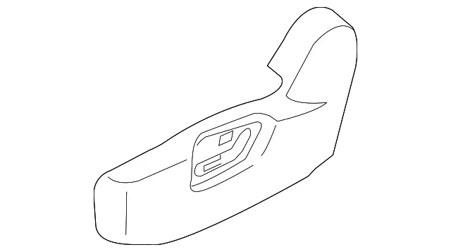 Seat Trim Panel - Mazda (tk57881hx02)