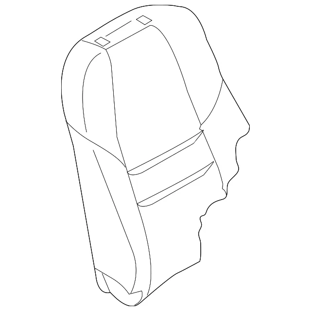 Seat Back Cushion Cover - Mazda (tk7988131b2a)