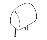 Headrest - Mazda (tk798814002) - view 3