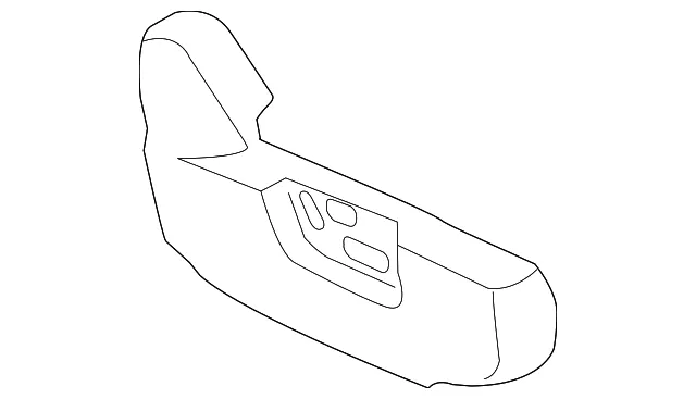 Seat Trim Panel - Mazda (tk79881gx15)