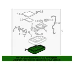 Armrest Base - Mazda (tk79883b12b) - view 4