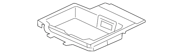 Seat Storage Drawer - Mazda (tk79883b902)