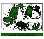 Seat Assembly - Mazda (tk8057150d02) - view 4