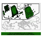 Seat Back Assembly - Mazda (tk8188130b15) - view 4