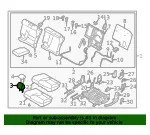 Headrest, Outer - Mazda (tk818824015) - view 4