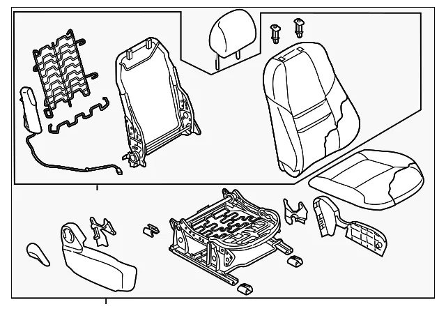 Seat Assembly - Mazda (tl0257100e2a)