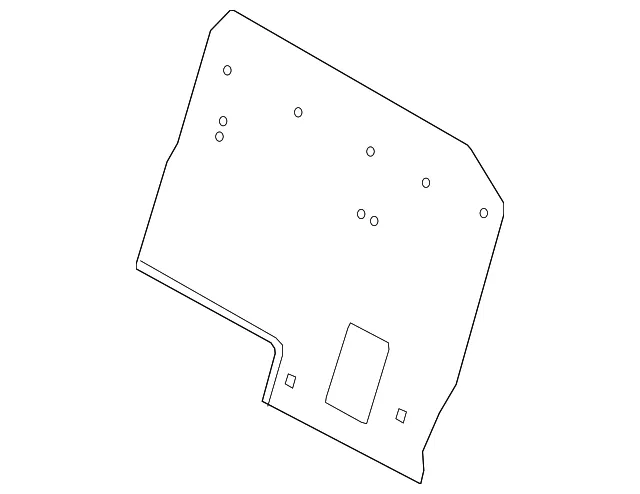 Seat Back Panel - Mazda (tm52882f0)