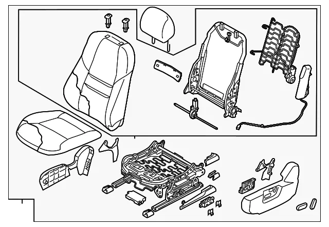 Seat Assembly - Mazda (tm5357150b02)