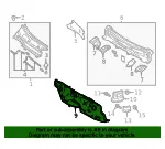 Lower Dash Panel - Mazda (tn3953400a) - view 4