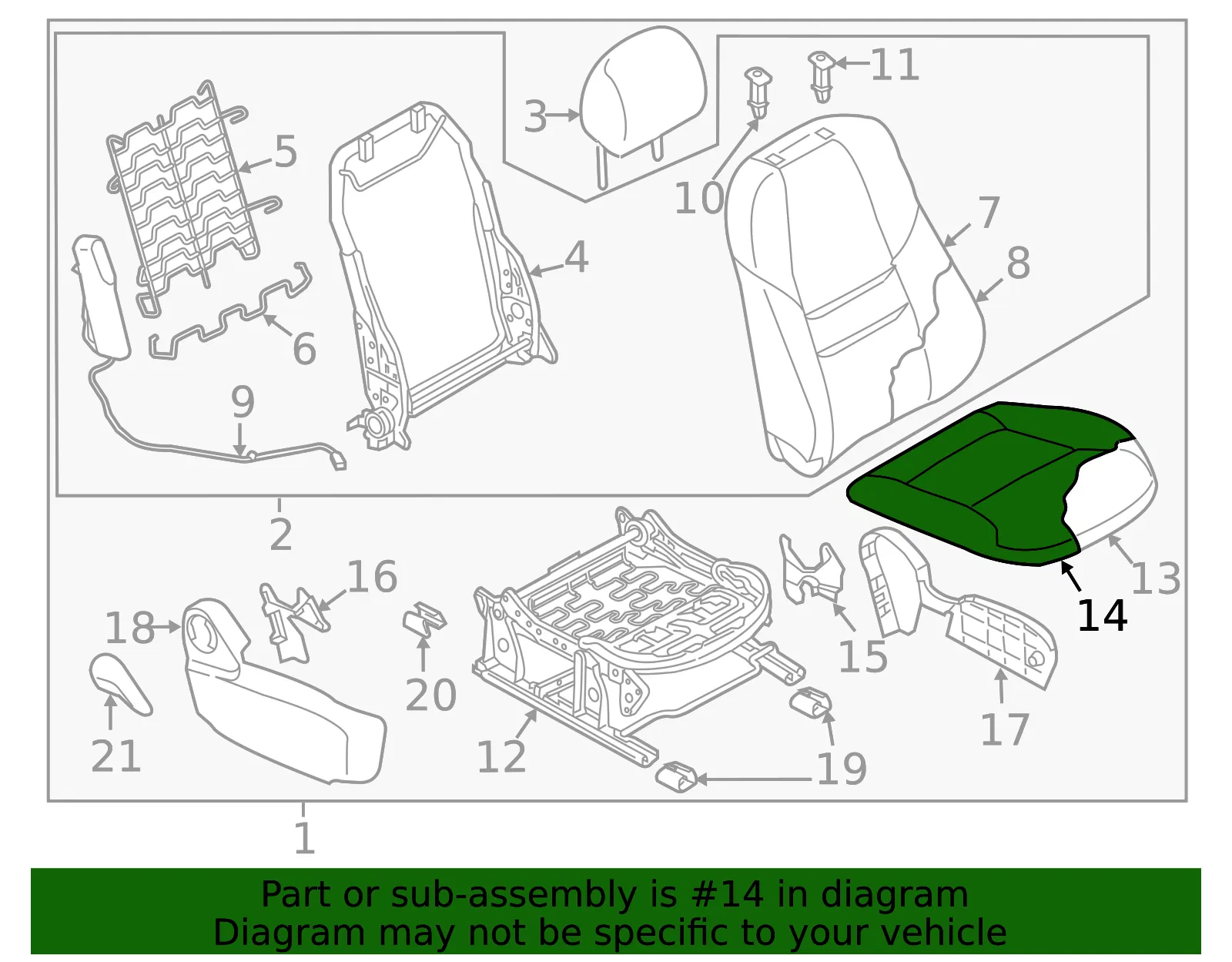 Cushion Cover - Mazda (tn398811102) - view 2