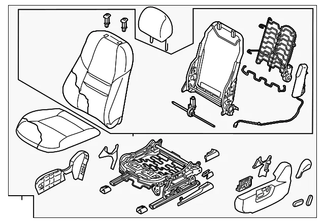 Seat Assembly - Mazda (tn415715002)
