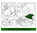 Cushion Cover - Mazda (tn42881112a) - view 4