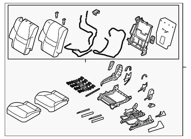 Seat Assembly - Mazda (tn625720xa15)